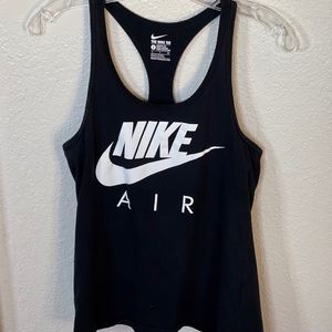 Nike Air Black Racer Back Tank S